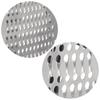 Steel kitchen grater with 24 cm container