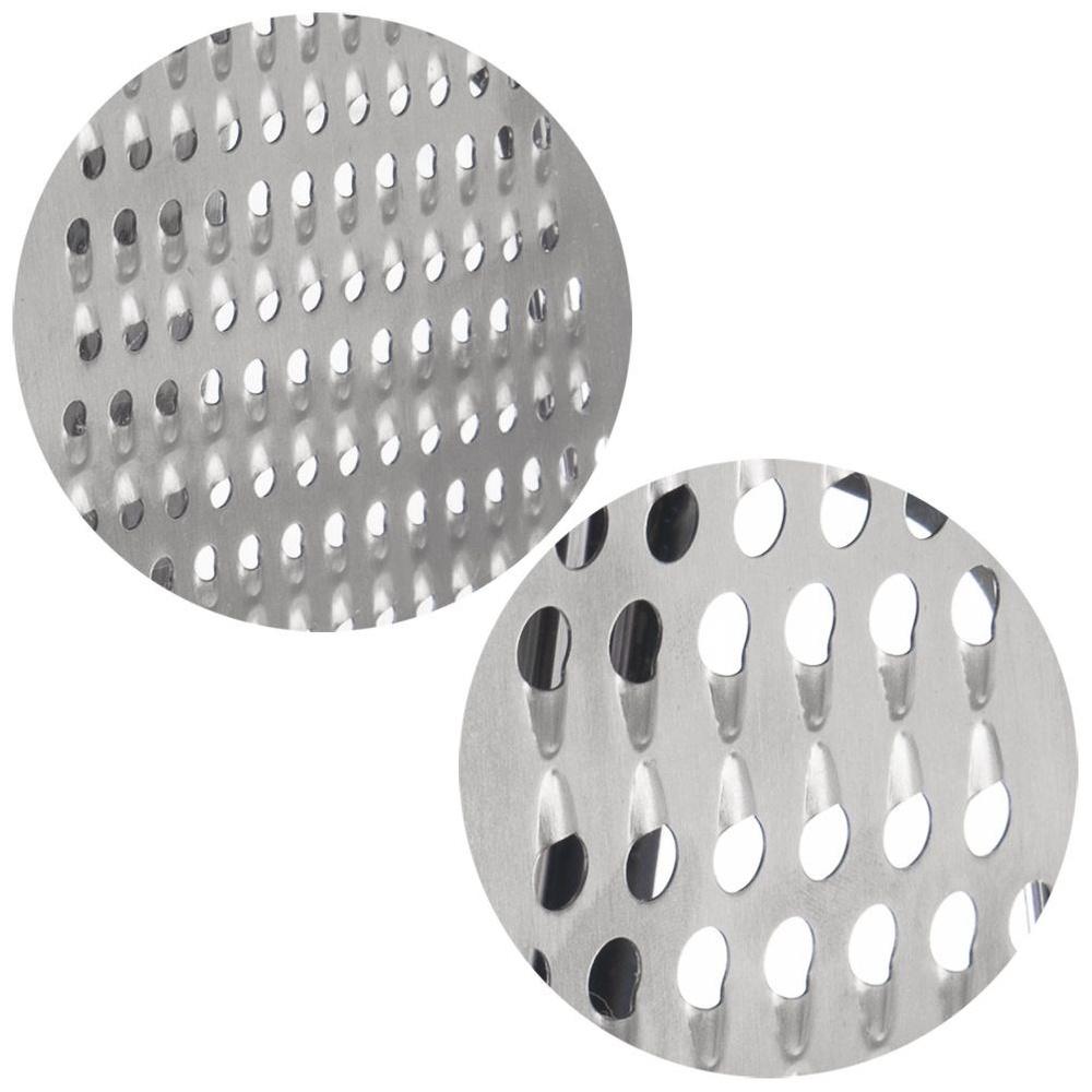 Steel kitchen grater with 24 cm container
