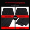 Hengyuanxiang Men's Ice Silk Casual Quick-Dry Shorts