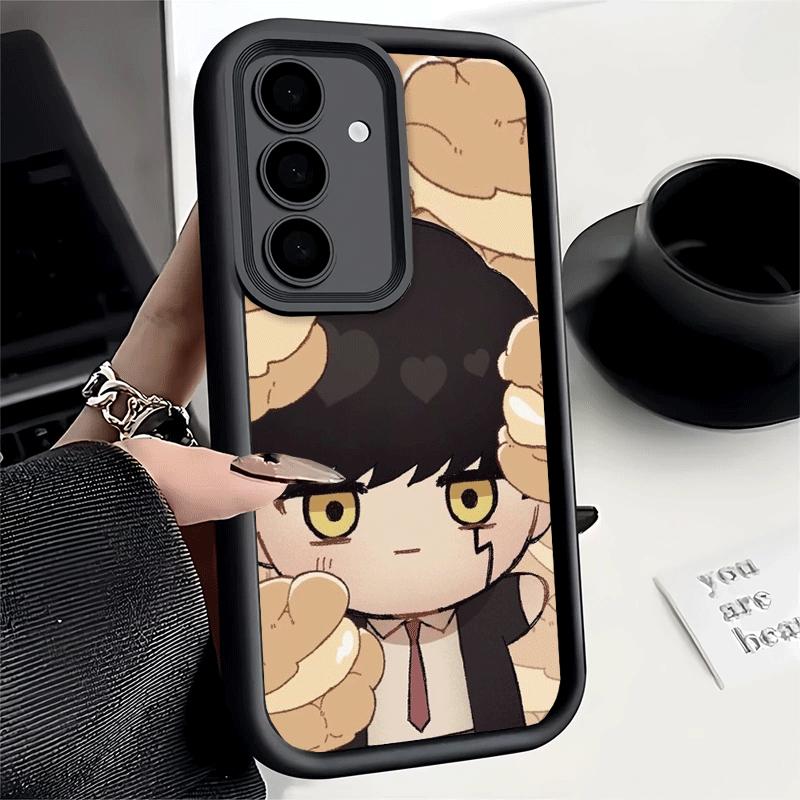 Phone Case for Samsung Galaxy A17 A16 A15 A14 A13 Mashle Magic And Muscles Anime A56 A36 A26 A55 A35 A25 A54 A34 A24 A53 A33 A23