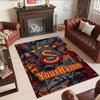 Galatasaray Customize Text Carpet Design For Game Room Hallway Playrooms Outdoor Antislip Rug Decorate Offices