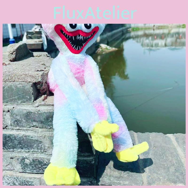Kolorowa pluszowa zabawka Huggy Wuggy Postać z gry Poppy Playtime 40cm Świetny prezent dla dzieci