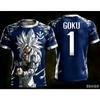 2026 Dragon Ball Official Print Goku 10# Football Training Jersey Adult Kid S-6XL 90cm Stylish Casual Tees