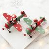 Retro Iron Christmas Pendant Antique Style Santa Claus Airplane Christmas Tree Hanging Decoration Ornaments Snowman Decorative