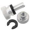 Motorcycle Mini Rear Fender Seat Screw Bolt Nut License Plate Hardware For Harley 96-Up XL Dyna Touring CVO Softail Universal