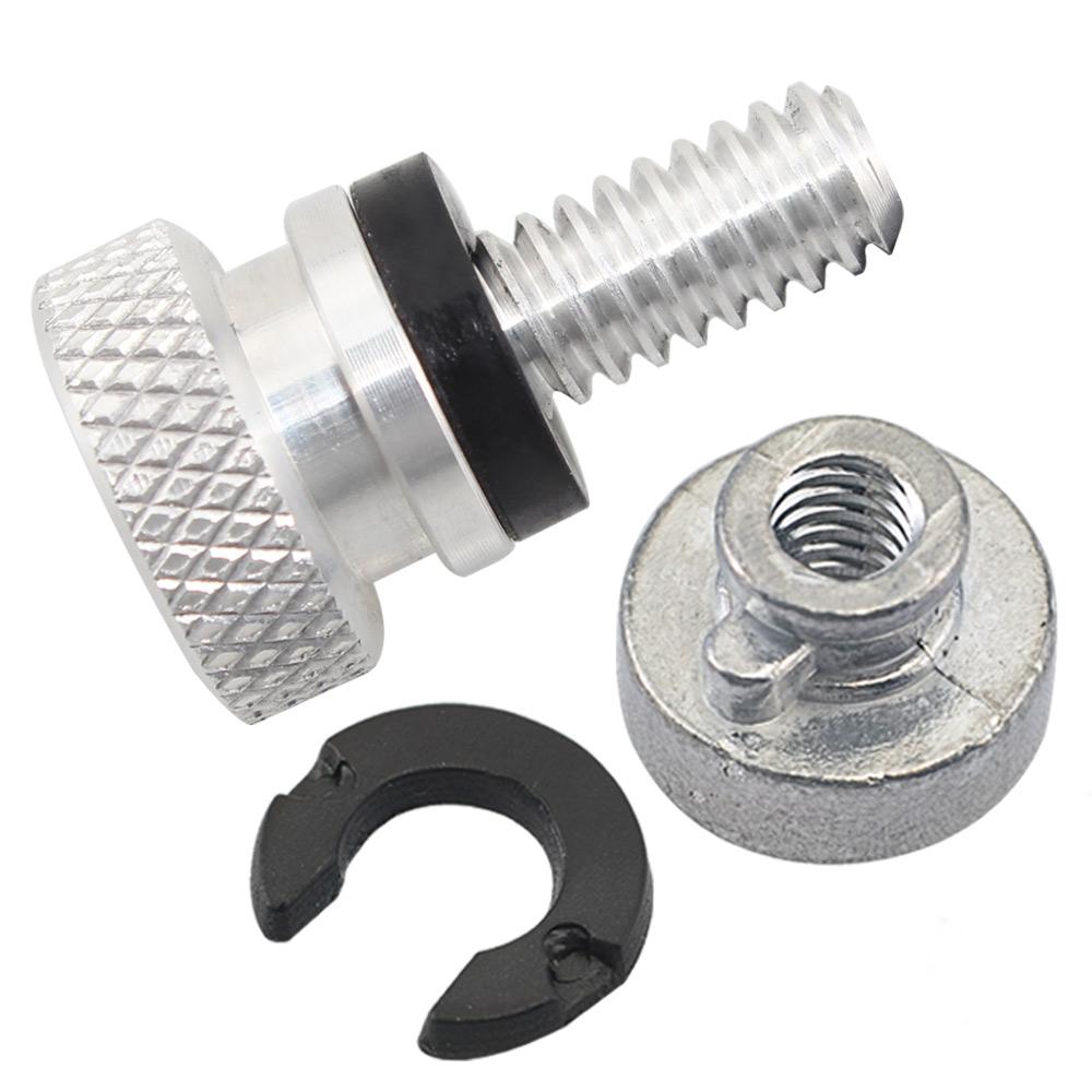 Motorcycle Mini Rear Fender Seat Screw Bolt Nut License Plate Hardware For Harley 96-Up XL Dyna Touring CVO Softail Universal