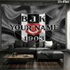 Beşiktaş Jimnastik Kulübü Özel İsimli Duvar Kilim Estetik Duvar Askısı Baskılı Kumaş Battaniye Yatak Odası Oturma Odası Ev Dekorasyonu İçin Dekoratif Kilimler