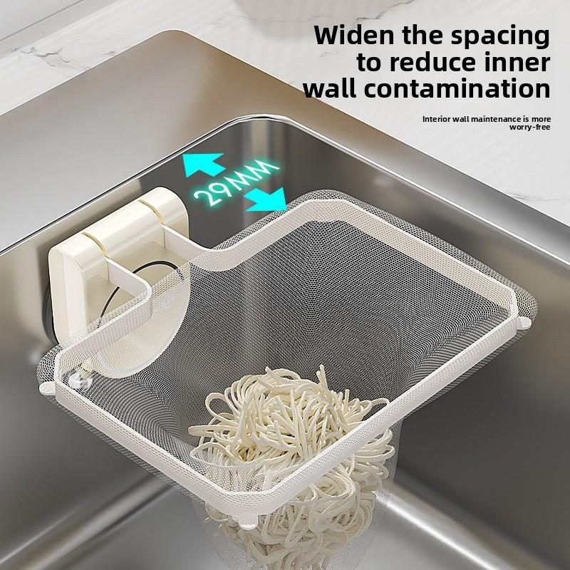 Abs Suction Sink Filter Basket With 50 Pack For Kitchen Drain Debris Removal
