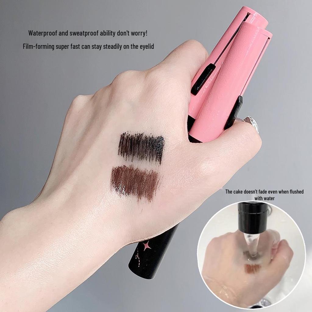Gegebear Double-Ended Long-Lasting Mascara - Natural Curl, Waterproof, Sweatproof, Smudge-Proof Eyelash Primer.