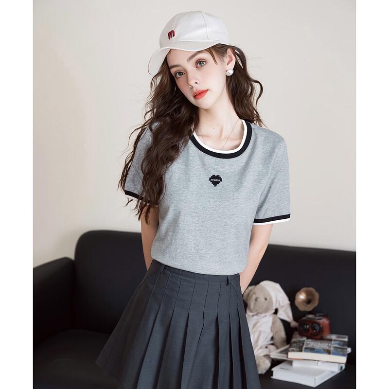 French Box 2026 Regular Shoulder Short Sleeve T-Shirt L