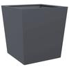 VidaXL Anthracite Planter 50x50x50 Cm Steel, Outdoor Planter, Flower Box, Garden Box, Planter of 851070