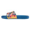 Artist X Kappa Casual Sports Rubber Sole Slide Sandals Unisex Footwear Blue Yellow K0AW5LT08D-849