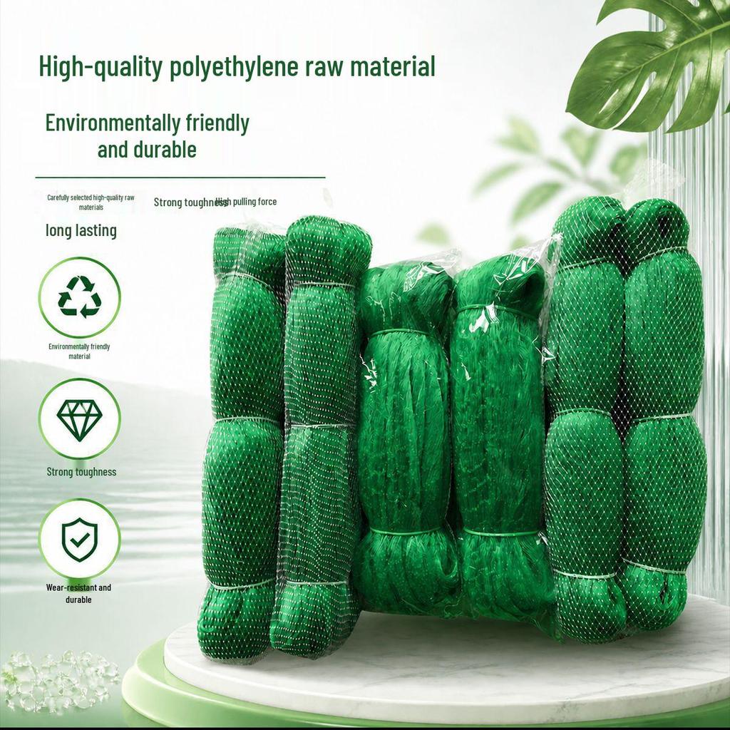 Green Anti-Bird Net for Protecting Plants, Trees, Vegetables, Flowers, and Orchards from Birds and Rodents