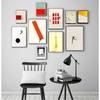 Wall Art Canvas Painting, Posters & Impressions Humorous Posture, Color Pictures, Modern Living Room, Home Decor