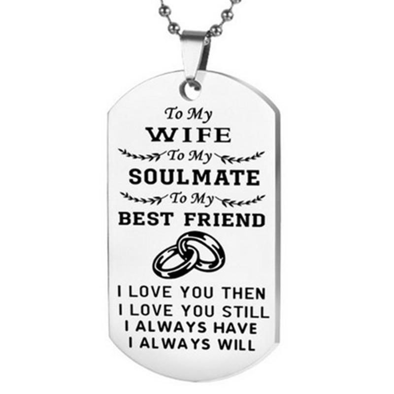 Buy Fashion Necklace Couple Necklace Valentines Day Present Creative