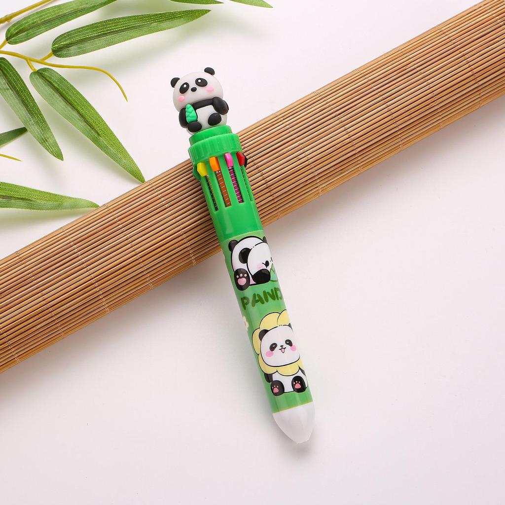 Creative Cartoon Multi-Color Ballpoint Pen for Students and Journals