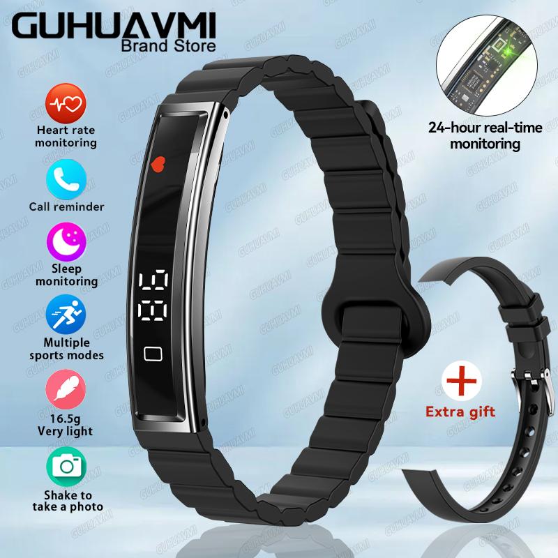 New Woman Health Smart Band Fitness Tracker with Heart Rate Blood Oxygen Sleep Monitor IP68 Waterproof Pedometer Watch for Women
