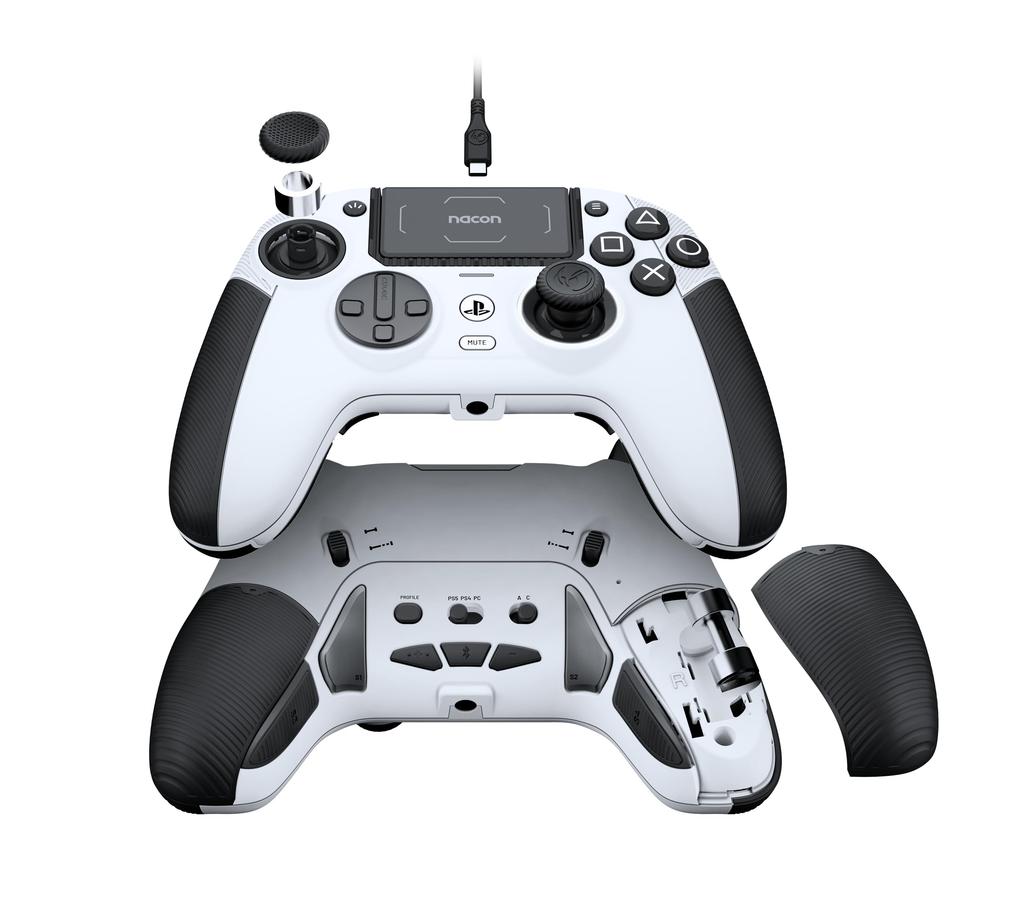 Licensed NACON REVOLUTION 5 PRO Controller White with [Sony Product] [Compatible PS5, PS4, PC] (PS5RP5WJP)
