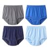 Men's Big Size Underwear Middle-aged and Elderly Briefs Large Underpants Cotton Breathable Panties L XL 2XL 3XL 4XL 5XL