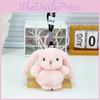 Cute Giraffe Rabbit Panda Animal Plush Keychain Toy Decoration Keyrings Gift