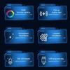 Car RGB Pickup Light Dynamic Gradient Sound Control Light Universal Air Vent Dashboard Car Interior Ornament Auto Interior Light