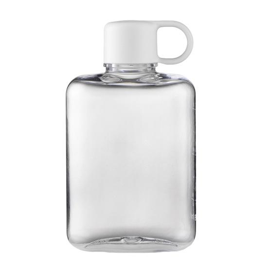 Water Cup 360/500ml Flat Water Bottle BPA Free Portable Pocket Size Water