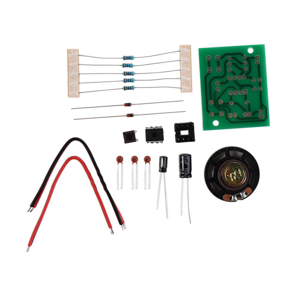 Kit NE555 Chip Ding Dong Doorbell NE555 Doorbell Suite Digital Doorbell Making Kit DIY Doorbell Kit