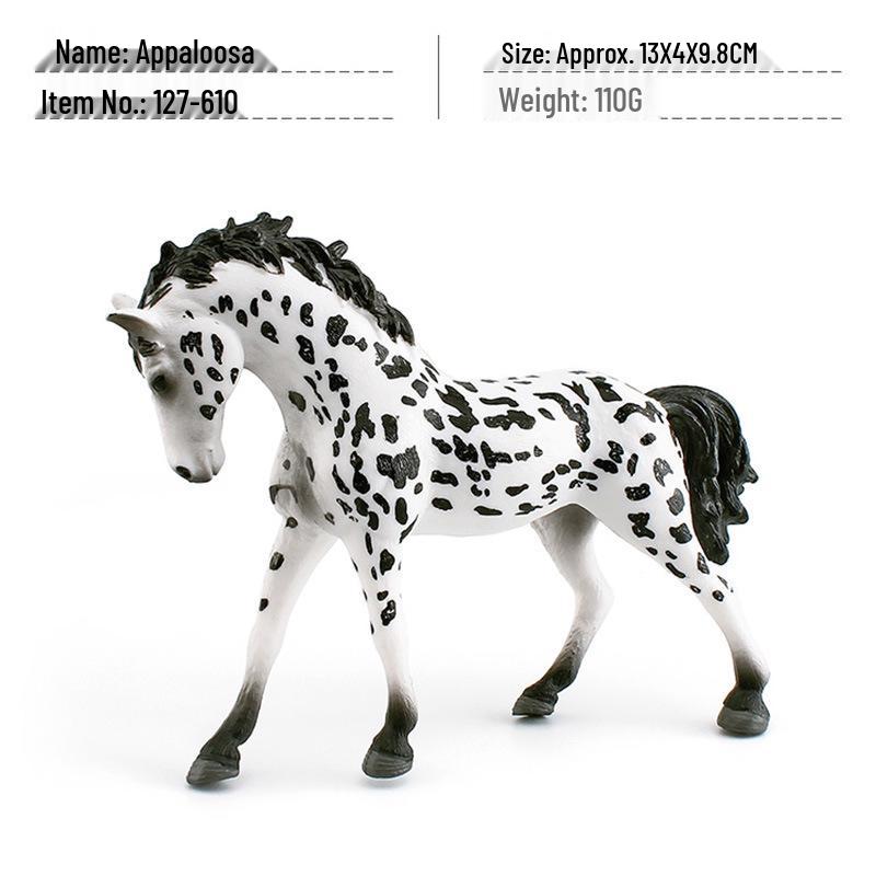 Children's Horse Cognitive Simulation Model Ornament (Quarter Horse, Appaloosa, Hanoverian)