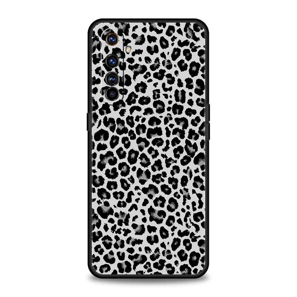 Leopard Cheetah Print Phone Case For Realme 12 11 10 9 8 5G 7 6 GT5 GT3 GT2 Pro Plus C21 C11 C25 C35 GT Neo 2 3 3T 5 Soft Cover
