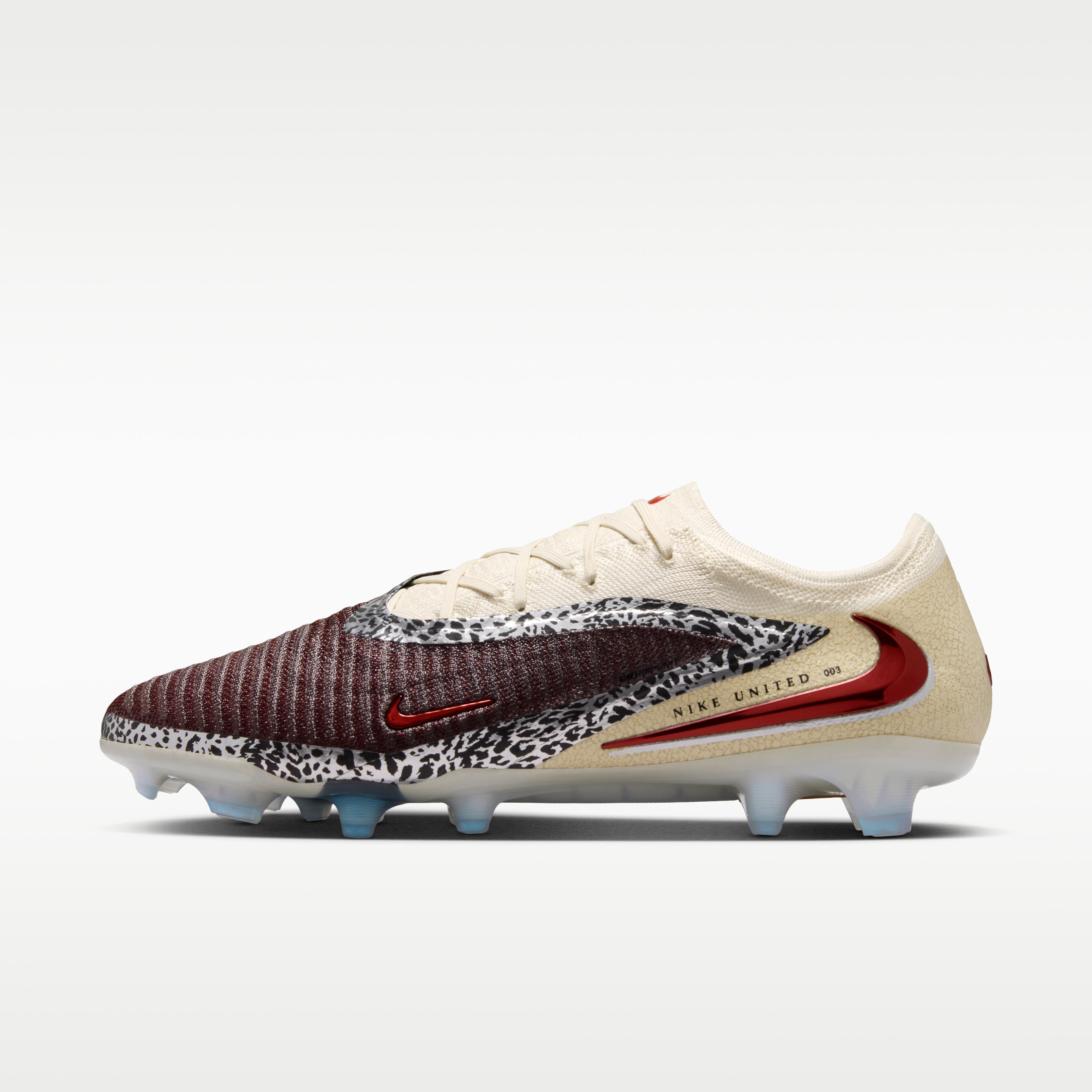 

Nike United Phantom 6 Low Elite FG Burgundy Crush Fossil University R 40.5