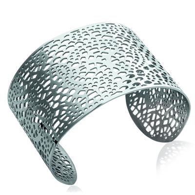 [M7270] - Silver 'Carmen' Steel Bracelet - 60 Mm - 4 Cm