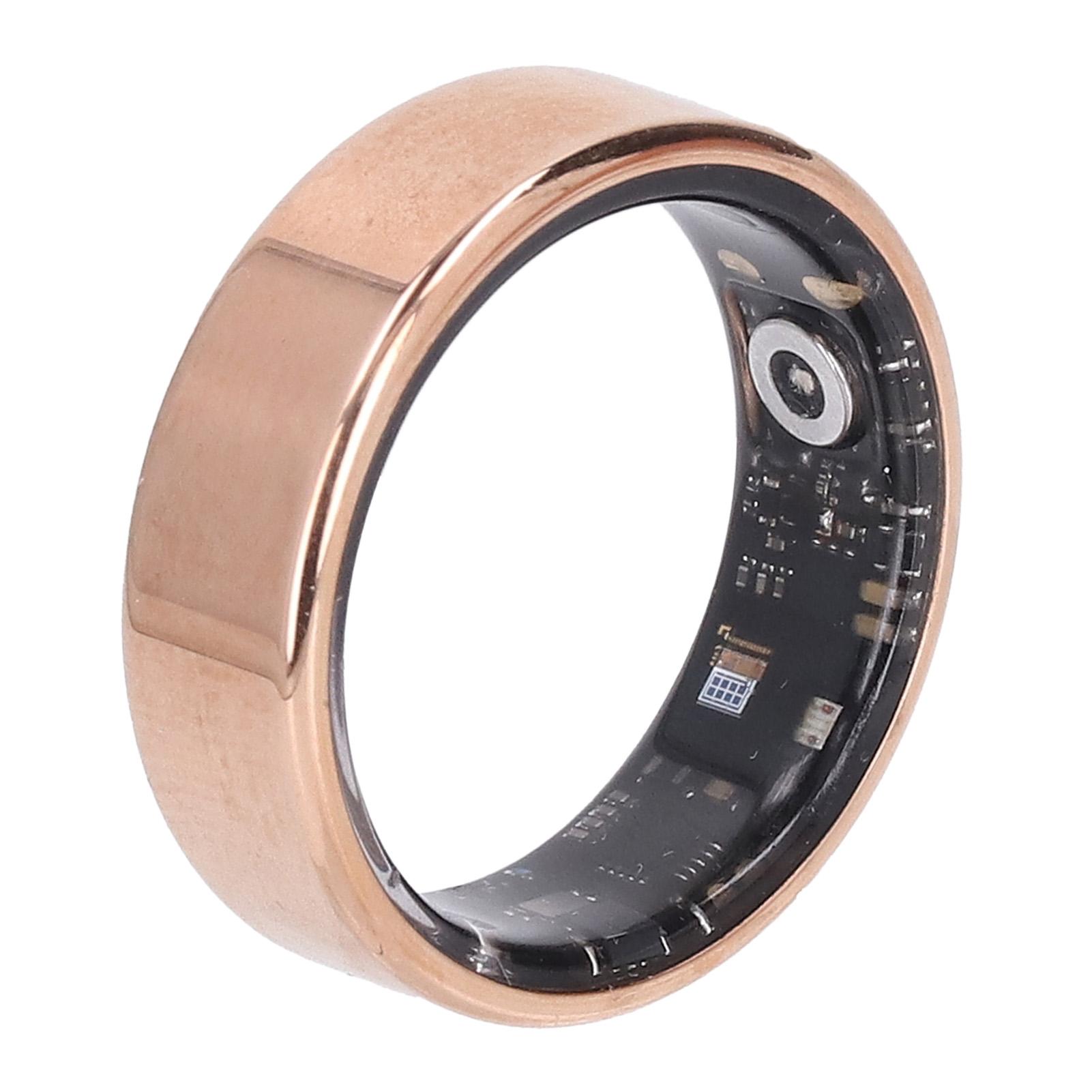 

Смарт-кольцо водонепроницаемое стильное спящее спортивное мониторинг фитнес-кольцо для мужчин и женщин подарок золото