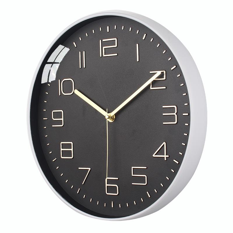 12 Inch 30cm Clock Art Decoration Living Room Creative Wall Clock Simple Quartz Clock