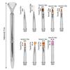 1 X Pen 10 X Pen Head Detachable Gel Pen Detachable Nail Art Brush  Home And Salon Manicure