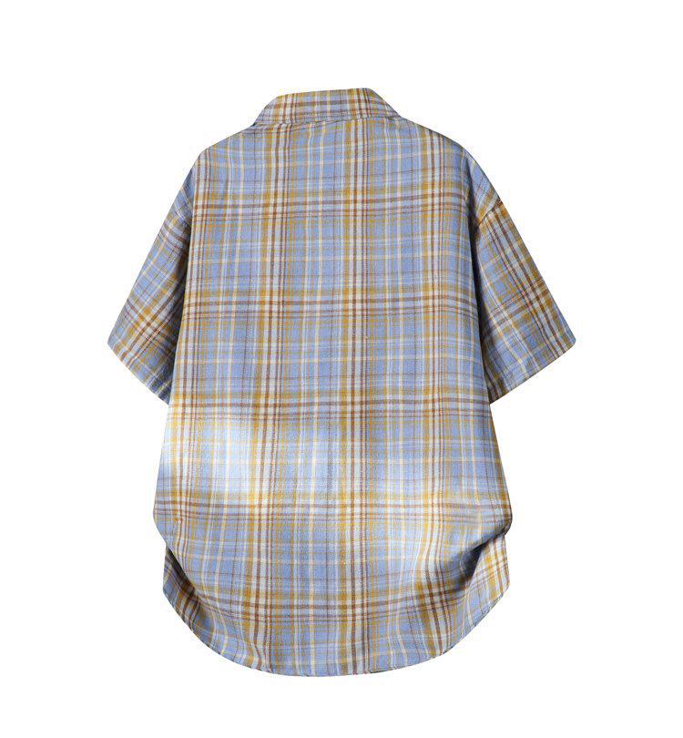Special Offer: Men's Plus Size Retro Plaid Casual Short Sleeve Shirt