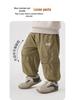 Right European Boys' Fleece-Lined Winter Cotton Pants for Kids