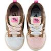 Pop Mart X Vans Knu Skool Space Molly Pohodlné Měkké Nízké Vycházkové Boty Dětské Boty Hnědá Růžová Modrá VN000EFBH121