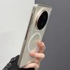 Applicable to vivoxfold1 center axis mobile phone case OPPOFindN1 Huawei X1 magnetic mateteX1x1 transparent s