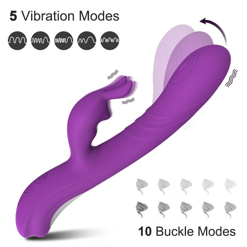 2022 dimenando il coniglio vibratore mimico dito per le donne clitoride potente stimolatore del punto G silenzioso giocattoli del sesso femminile per adulti 18