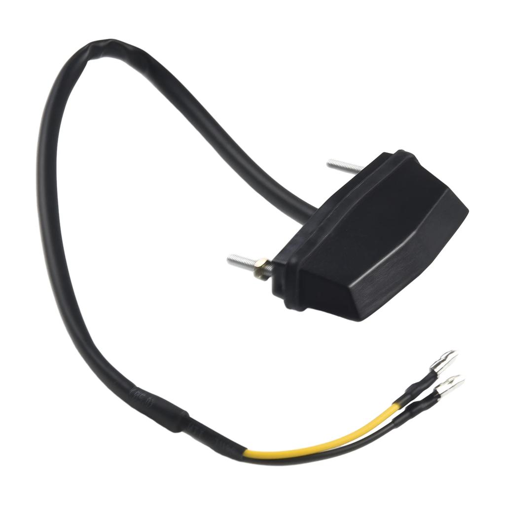 Parts Replacement License Plate Light 12V ABS Plastic Accessories Black Housing LED Lamp Motorcycle Multi Use Number