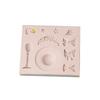 Hat Bowknot Flower Fondant Chocolate Mould Cake-Topper Baking Tool Handmade-Soap Silicone Ornament Mold Easy To Clean