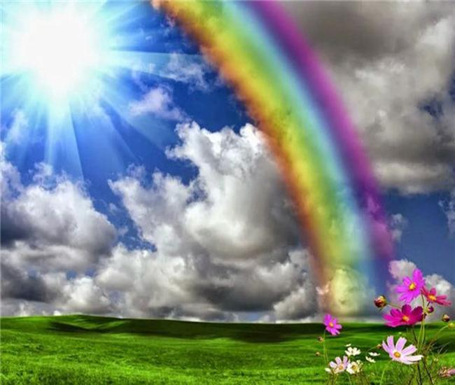 RUOPOTY Digital Natural Scenery Hand-Painted Art Gift Diy Digital Painting Set Room Decoration