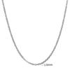Figaro Chain Necklace Stainless Steel Link Gold Color Choker Necklace Layered Women Girls 14"  18" 20" 24"