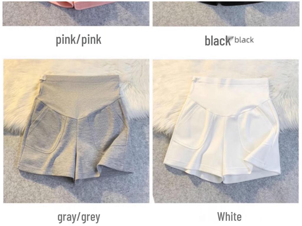 Summer Maternity Wide-Leg Shorts: Lightweight, Casual, and Comfortable for Early Pregnancy