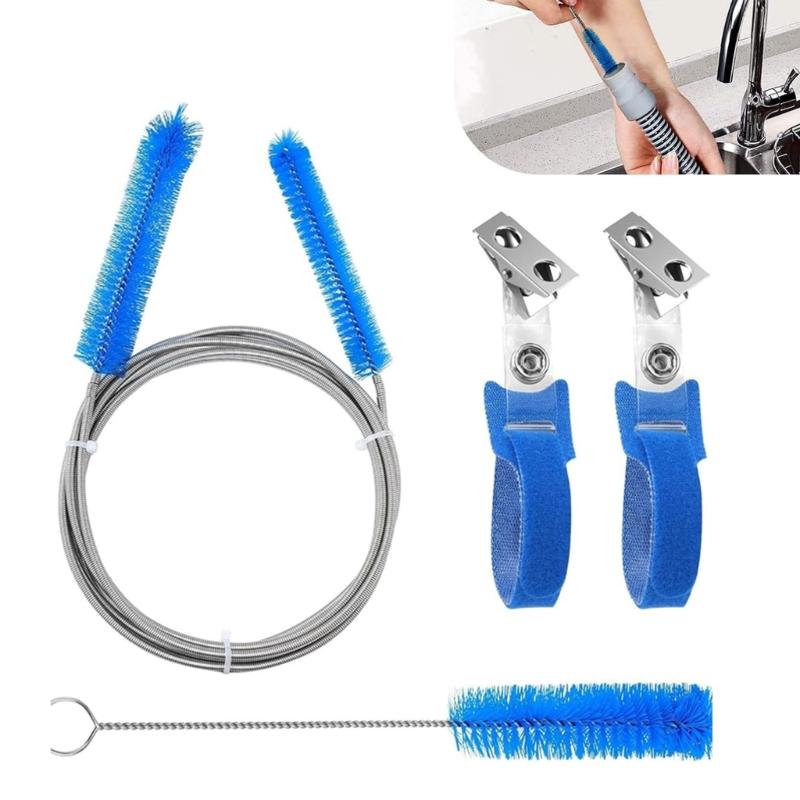 4PCS Ventilator Equipment Cleaning Kits with Long and Short Brushes for Enhancing Hygienes of Machine Tube Maintenance