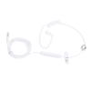 Air Conduit Earphone Single Earbud Spiral Tube Stereo Line Control Type Universal for Smart Phone
