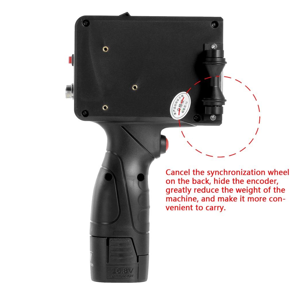 110-220V Ruční Inkoustová Tiskárna Hand Jet Pro Datum Expirace/Logo/Číslo Šarže/Sériové Číslo/Etiketu/Čárový Kód/QR Kód