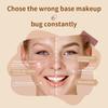 BB Cream Liquid Foundation Hydrating Tender Bright Complexion SPF50PA++ Waterproof Full Coverage Long-lasting Makeups Cosmetics