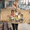 BobS-Burgers Anmie Microfiber Blanket Quick Drying Beach Towels Oversized Printing Super Absorbent Pool Towel Blanket