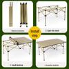 Portable Folding Camping Dining Table and Chair Set